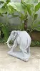  Product image 4 of the product “Rajah - Elephant, looking right, 63 cm L | cast stone ”